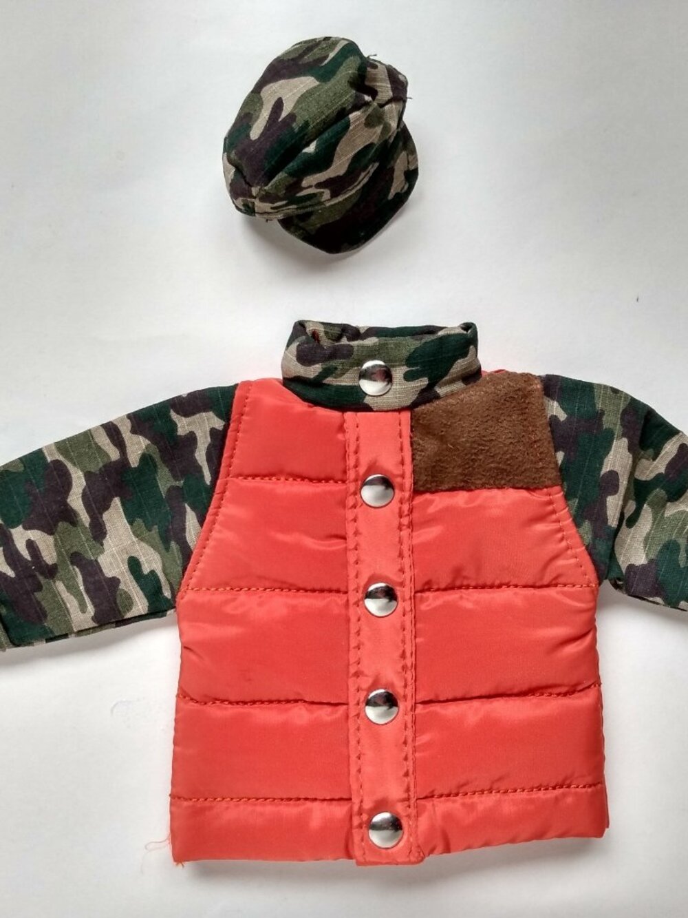 Wine Bottle Cover Food Network Orange Hunter Coat Camo Hat Vest Koozie NWOT New